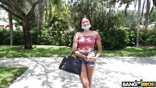 Michelle Anderson is getting picked up on the street