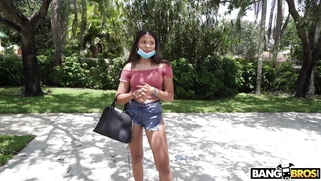 Michelle Anderson is getting picked up on the street