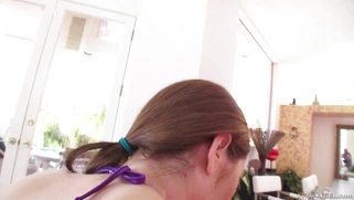 Gia Love's tight butt hole grips his thick juicy prick