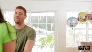 Desiree Dulce gives nice blowjob to Xander Corvus