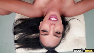 MILF Katrina Moreno gets her face fucked