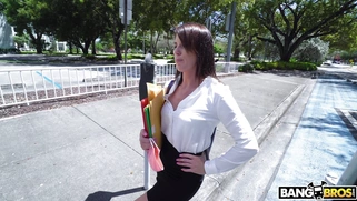 Riley Jacobs is getting picked up on the street