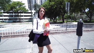 Riley Jacobs is getting picked up on the street