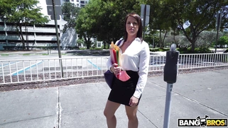 Riley Jacobs is getting picked up on the street