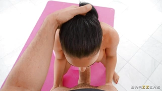 Honey Demon shows off her blowjob skills