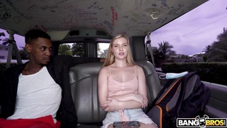 Harlow West is getting picked up on the street