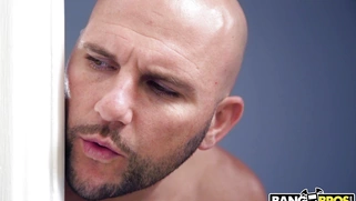 Dani Blu caught Jmac spying on her and started sucking his cock