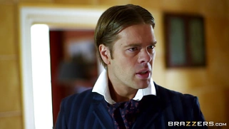 The perverts of Downton Grabby [censored] Erica Fontes's brilliant tits