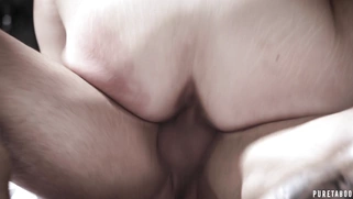 Melissa Moore shakes her ass on the hard cock