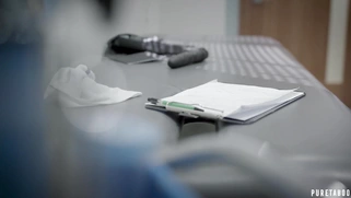 Ebony Kira Noir is sucking the white dick