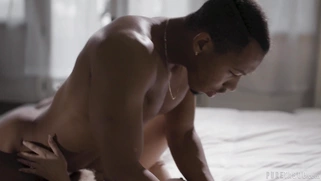 Penny Pax gets her pussy filled with the huge black shaft