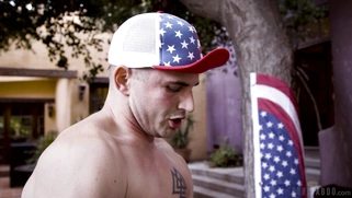 Whitney Wright gets cum shots outdoors