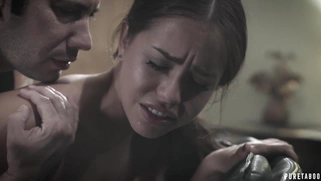 Alina Lopez gets fucked doggystyle on the armchair