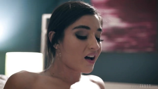 Emily Willis gets banged in reverse cowgirl position