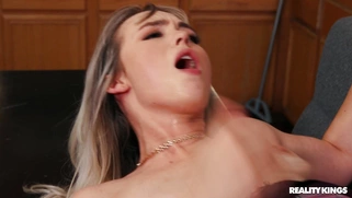 Lilly Bell gets her trimmed pussy drilled