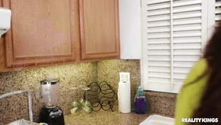 Syren De Mer caught her stepson fucking the sex doll