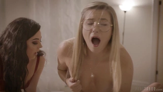 Carolina Sweets rides the dick and Whitney Wright watches her