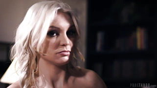 Kenzie Taylor is sucking the cock in front of her husband