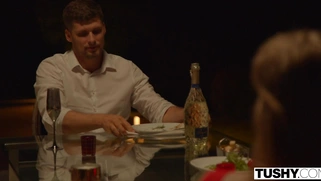 Amateur Eyla gets her ass fucked by Kristof Cale poolside