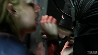 Carter Cruise gets her ass fucked by Damon Dice standing