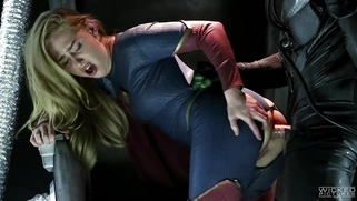 Carter Cruise gets her ass fucked by Damon Dice standing