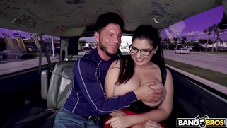 Busty Laila Lust got picked up on the street