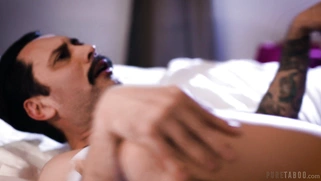 Teen Savannah Sixx rides the hard dick in cowgirl position