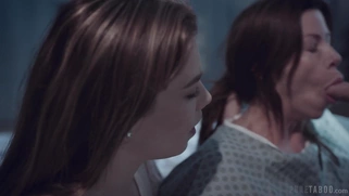 Alexis Fawx is sucking the cock in the hospital