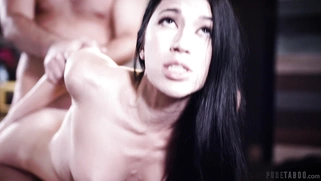 Alex Coal gets her pussy penetrated from behind