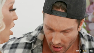 Alura Jenson is sucking Quinton James' cock