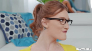 Ebony Alina Ali rides the hard white cock