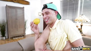 Busty Ally Cooper gets her trimmed pussy railed by Johnny Love