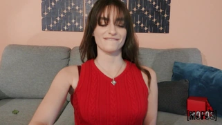 Mia Taylor is sucking the dick in POV