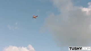 Talia Mint has intense anal sex with the stranger