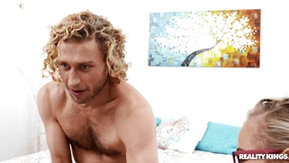 Lana Sharapova guzzles Michael Vegas' dick