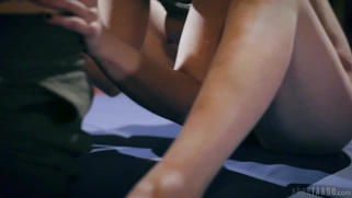 Casey Calvert deepthroats Derrick Pierce's hard cock