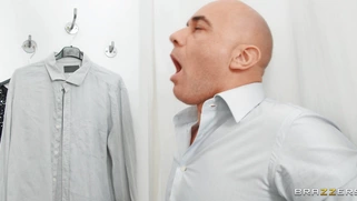 Alyssa Reece gets her mouth fucked by the thick dick