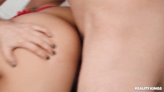 Catalina Ossa gets her pussy fucked from behind