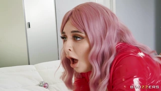 Keira Croft in black boots gets her ass fucked from behind