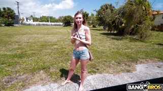 Emma Sirus is getting picked up on the street