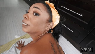 Cali Caliente got her pussy drilled by Charles Dera from behind