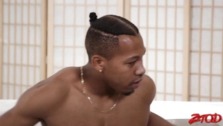 Judy Jolie in glasses is sucking the huge black dick