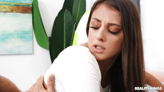 Gia Derza rides Scott Nails' dick in cowgirl position