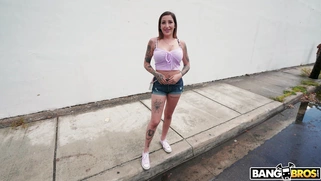 Anna Chambers is getting picked up on the street