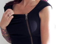 Brandi Love and busty realtor Monique Alexander sucking Brandi husband's cock