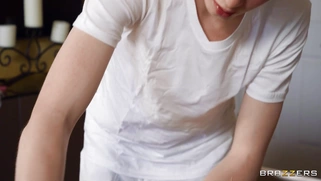 MILF Mz Dani gets massaged by Jimmy Michaels