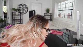 Cali Carter rides and sucks the hard cock in POV