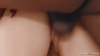 Emily Willis in sexy lingerie gets her pussy and mouth fucked