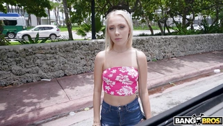 Braylin Bailey is getting picked up outdoors