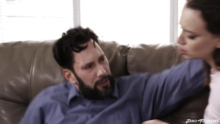 Izzy Lush is sucking Tommy Pistol's cock